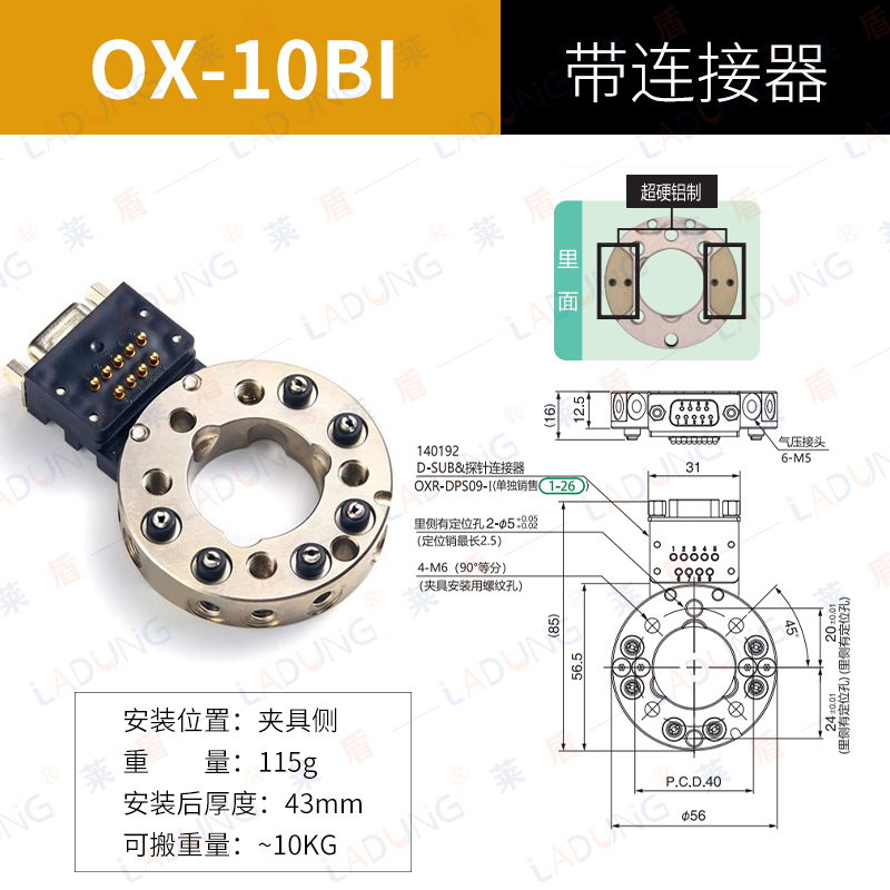 圓形自動快換OX-10BI